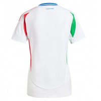 Camisa de Futebol Itália Equipamento Secundário Mulheres Europeu 2024 Manga Curta